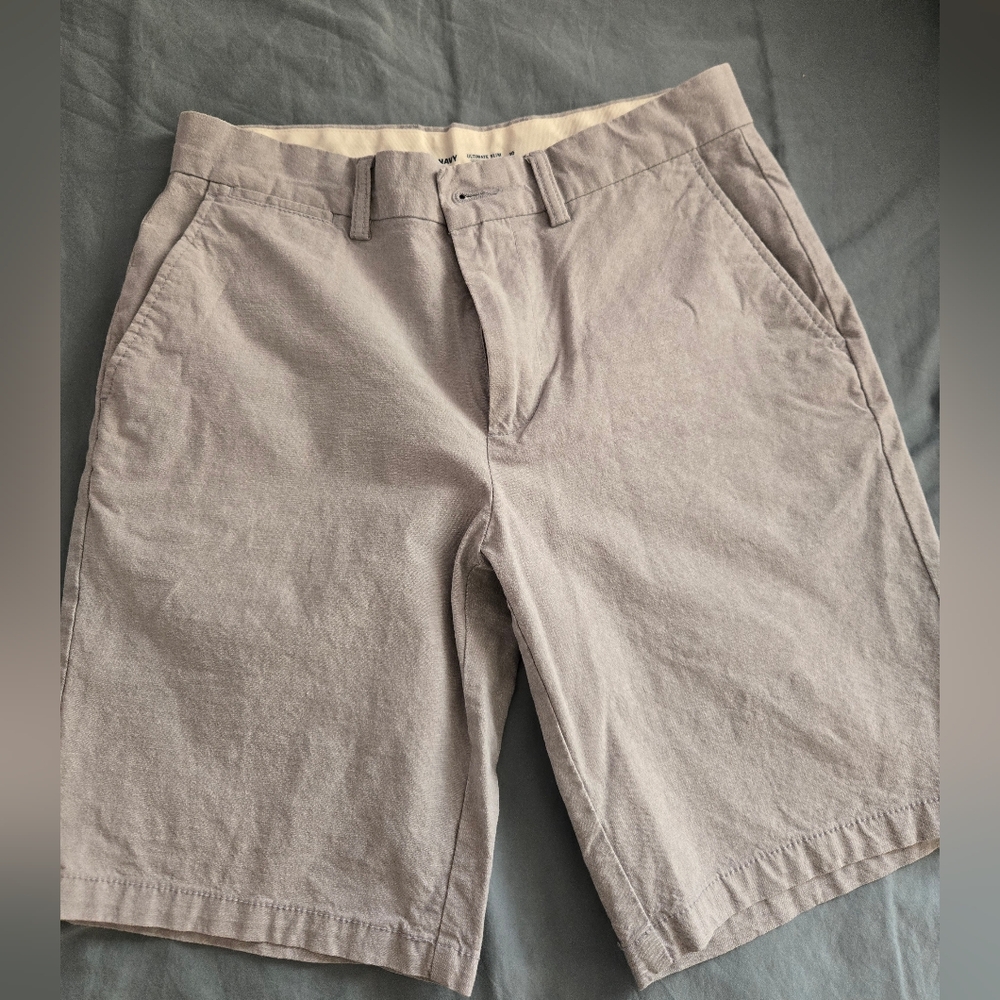 Gray Casual Shorts